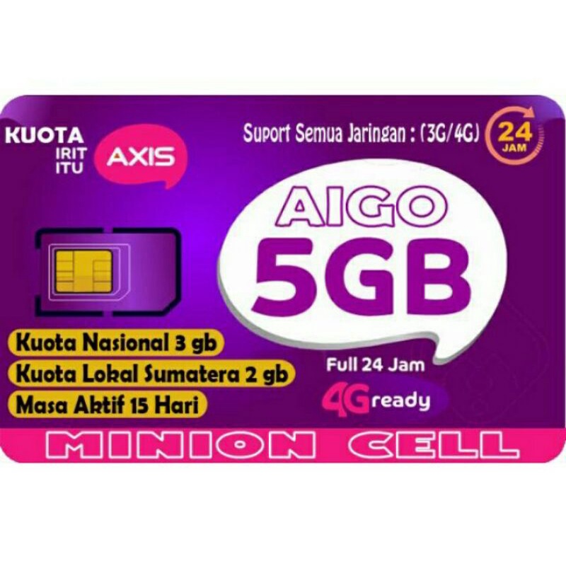 KUOTA AXIS 5GB,15HARI