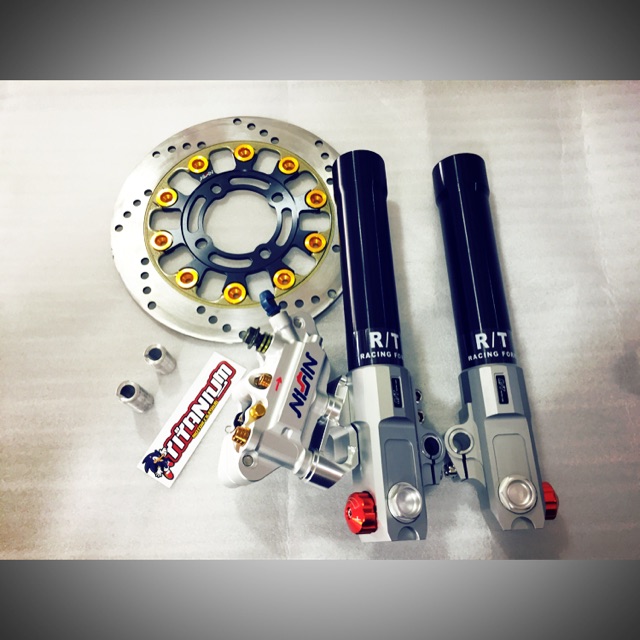 Tabung shock ori Rt stage kaliper nissin disc nissin beat vario mio wave jupiter