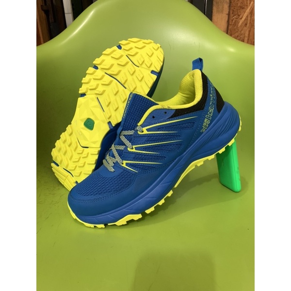 Sepatu KARRIMOR CARACAL TR 10 BLUE LIME Original Made in Indonesia