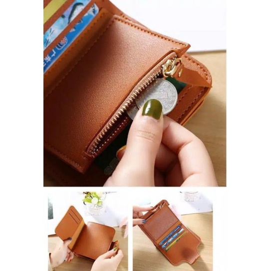 D09 DOMPET MINI KOREA ~ Dompet Wanita ~ Dompet Lipat Wanita Pendek Import Fashion Korean