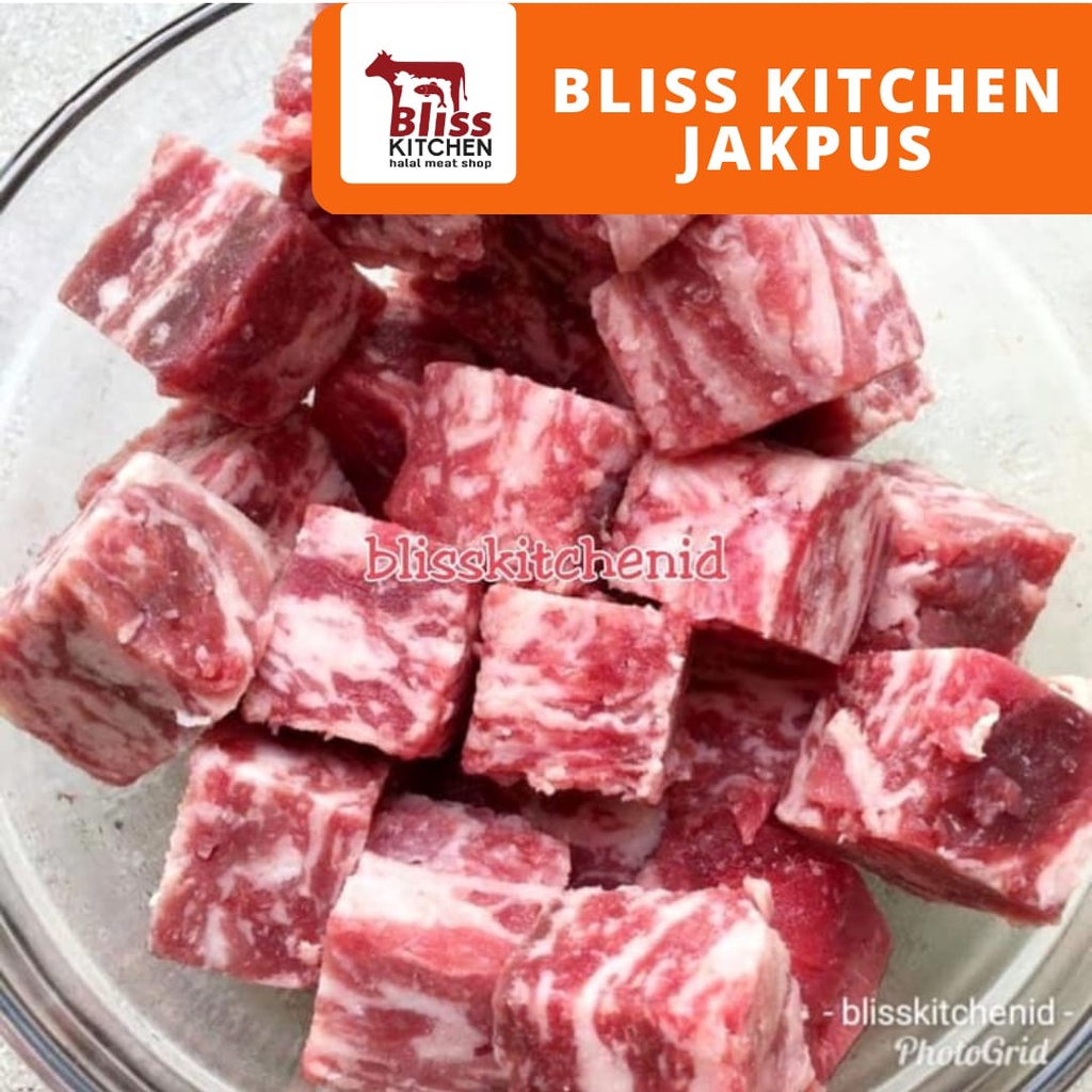 

Saikoro Beef Wagyu CL Cubes Steak 3cmx3cm pack 250gr