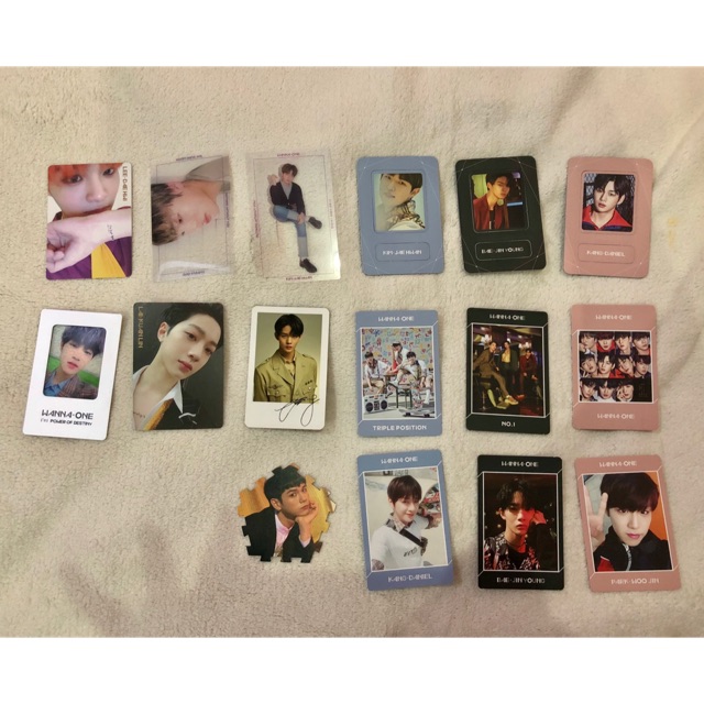 Wanna One Photocard Magnet Tazo Kang Daniel Baejin Jaehwan Kuanlin Daehwi Ong Seongwoo Park Woojin