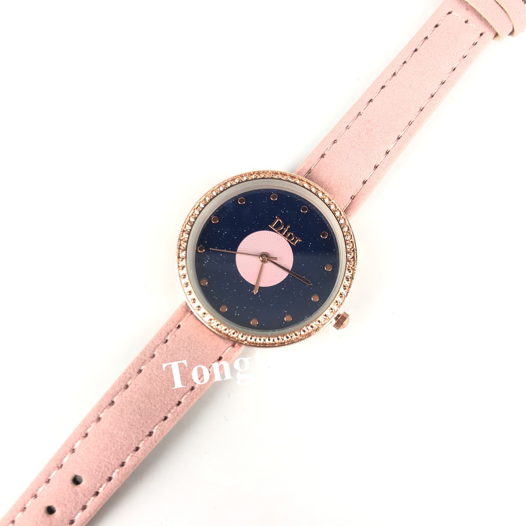 Berlian imitasi Quartz Watch Mode Belt Perhiasan Starry Virgin Table Jam Tangan Wanita JAM