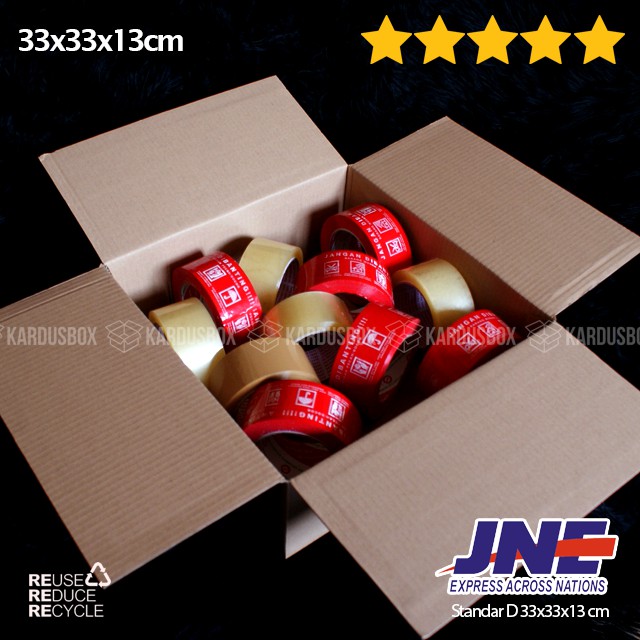 

10pcs Kardus Box Standar [33x33x13cm]