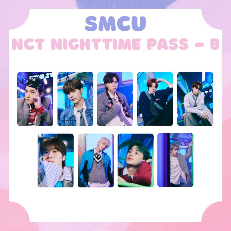 [SMCU] PHOTOCARD SMCU NCT DAYTIME PASS NIGHTTIME PASS NCT 127 NCT DREAM WAYV ‼️ BACA DESKRIPSI ‼️