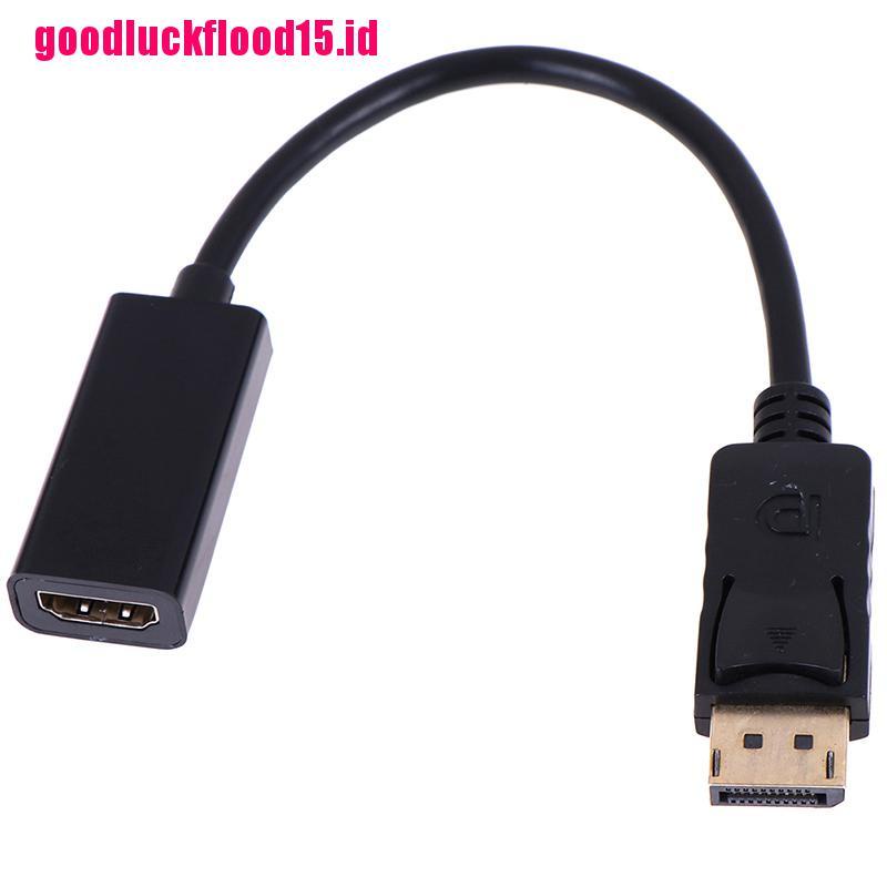 {LUCKID}DP Display Port Male To HDMI Female Cable Converter Adapter