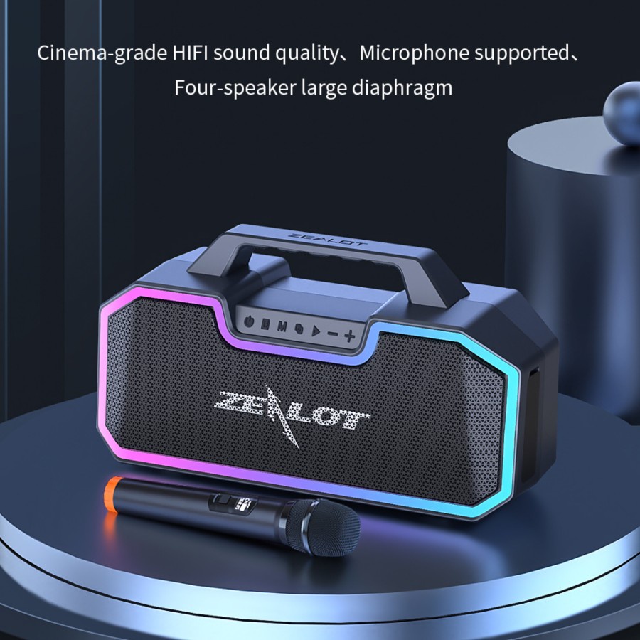 Zealot S57 Portable Bluetooth Speaker 60W