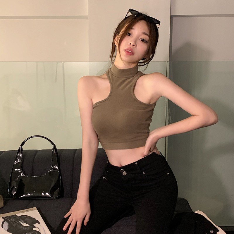 Red Little Off-shoulder Little Spice Girls 'Hip Dress Manis dan Hot New Style Murni Skinny Rok Pendek Anak-anak Musim Semi Dress