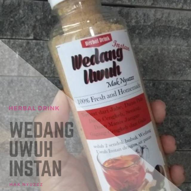 

Wedang uwuh instan