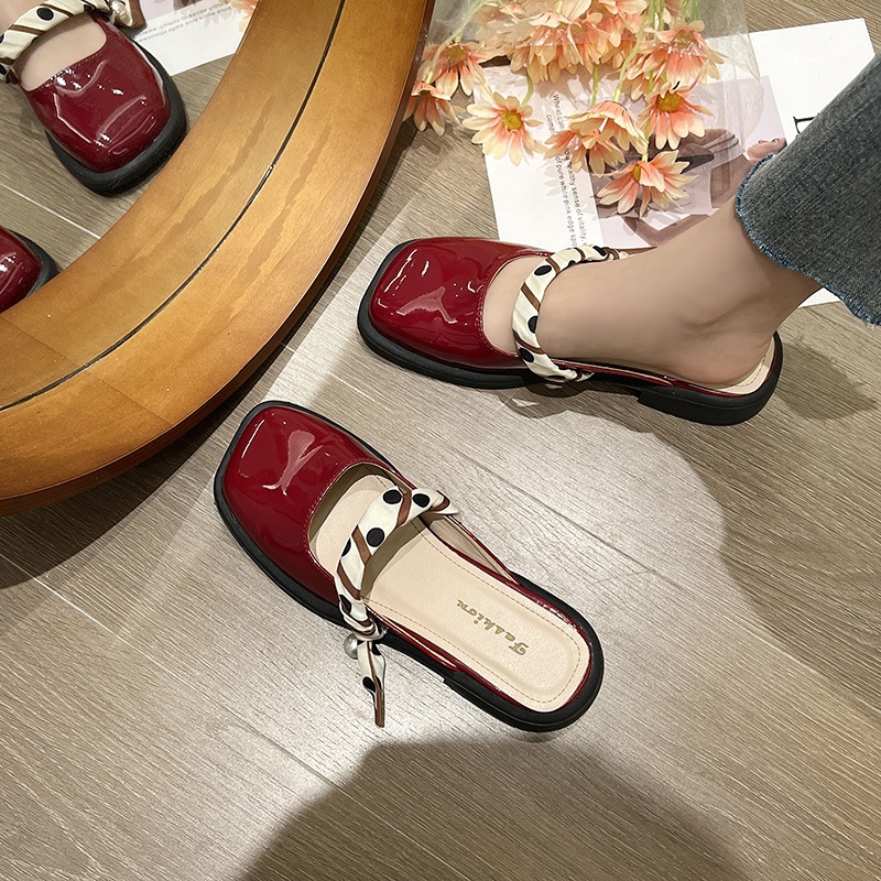 G1701 Sepatu Mary Jane, sepatu kulit wanita, mengkilat,Mary Jane shoes, women's leather shoes,tinggi 3CM