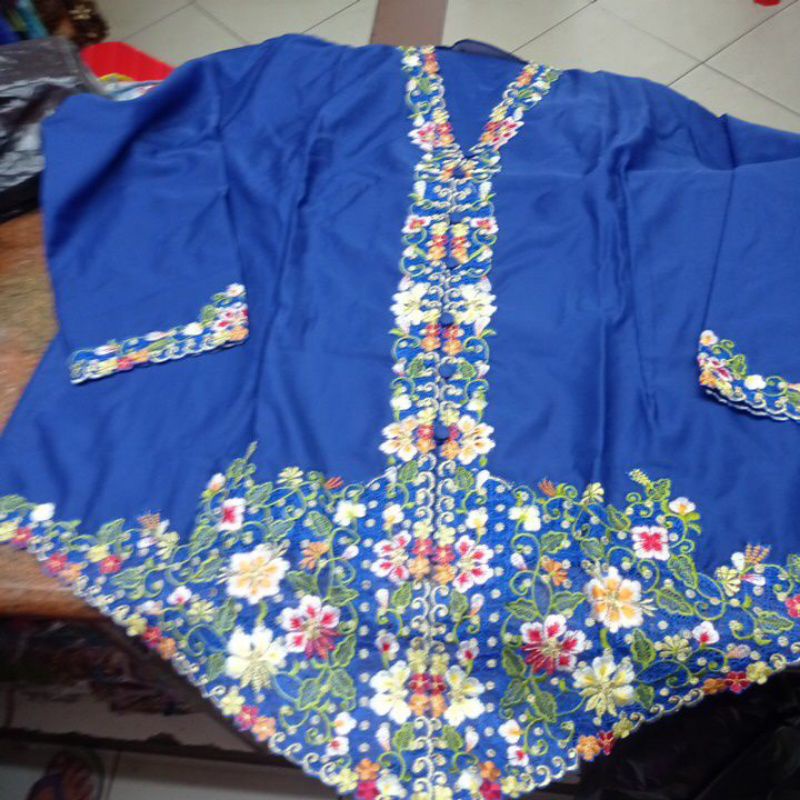 kebaya encim bordir super jumbo