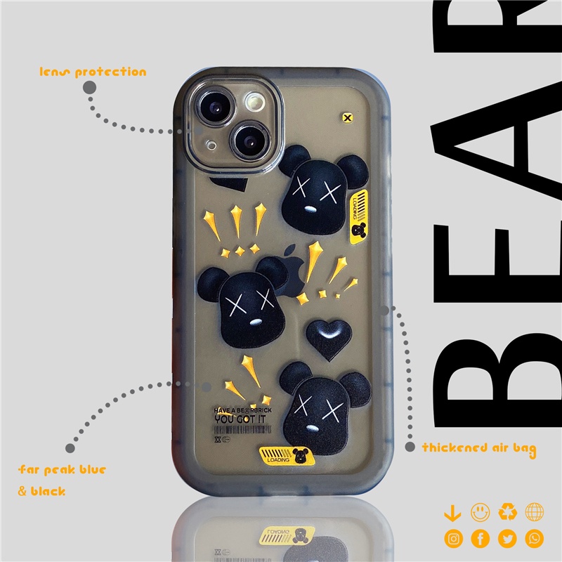 Casing Soft Case Motif We Bare Bears Untuk Iphone 13 / 12 / 11 Pro MAX / 7 + / 8Plus / SE / XR / XS MAX