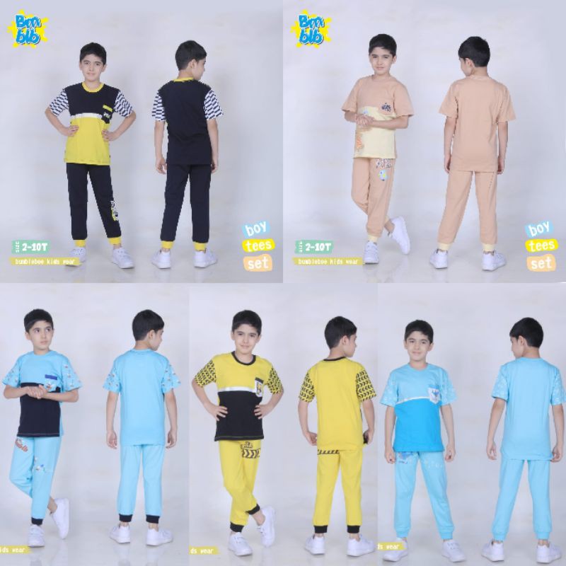 SETELAN ANAK COWO USIA 1-10 TAHUN LENGAN PENDEK
