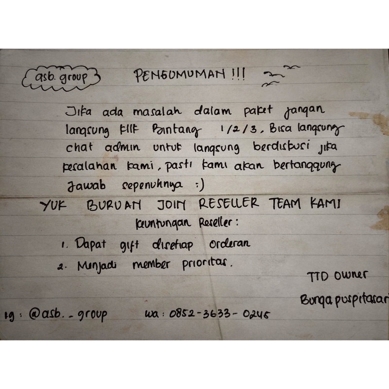 [T001] ASB - [1pcs] Gelang Tridatu