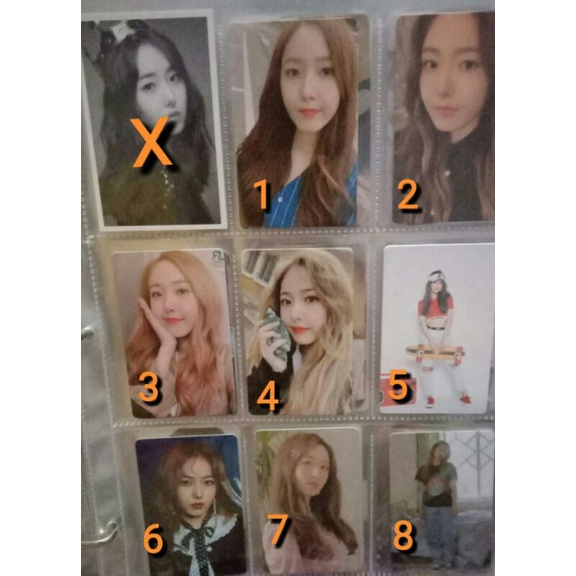 GFriend SinB Official Photocard