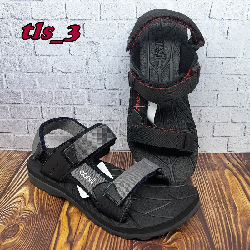 Sandal pria Carvil Monaco terbaru sendal gunung laki dewasa original 38-44