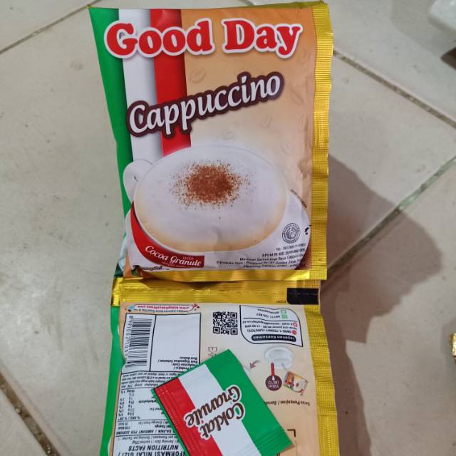 

Good day cappucino 1renteng isi 10pcs