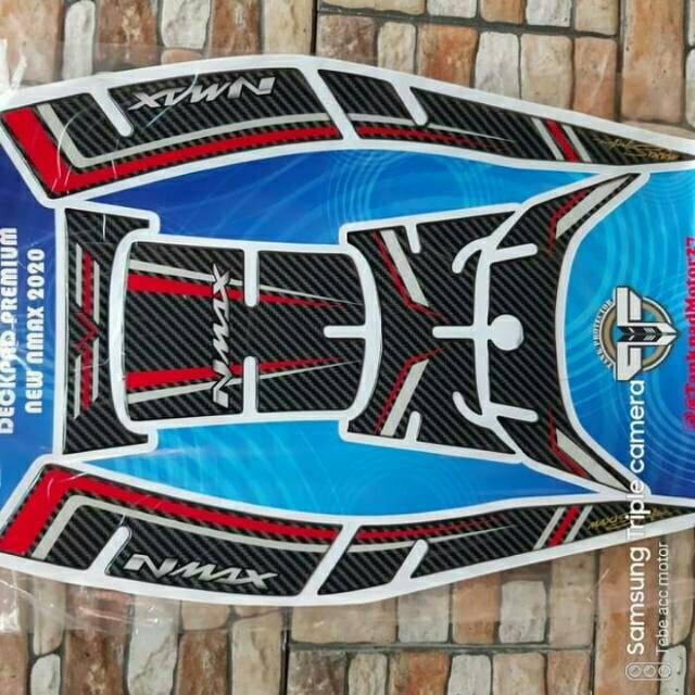 Stiker Sticker Resin Timbul Deckpad Tankpad New NMAX 2020 TERBARU