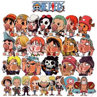 One Piece Stiker   28Pcs Set Anime  Mixed Luggage Doodle 