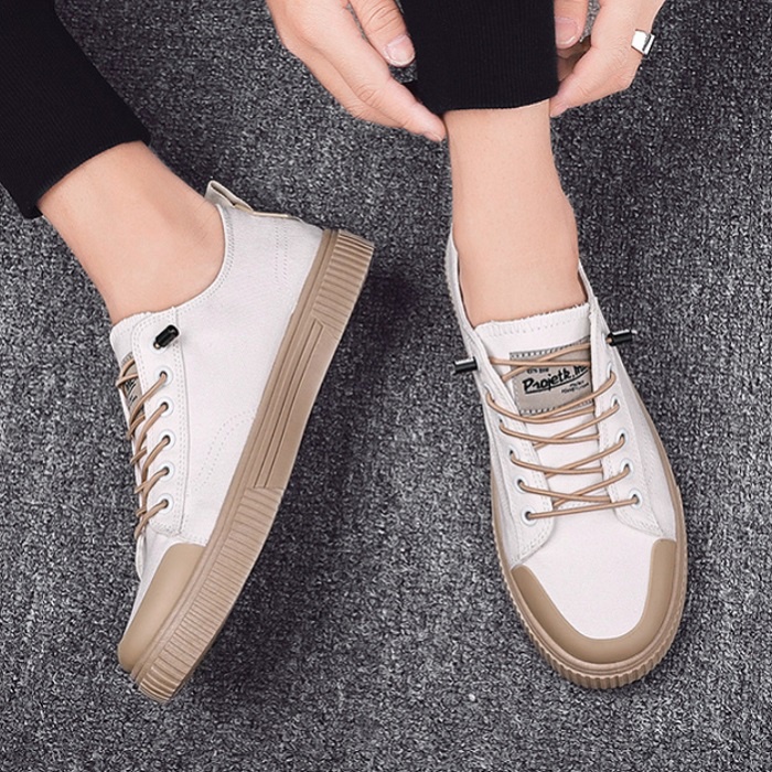 RYX - Sandy Tan Sepatu Sneakers Fashion Pria Casual (NO BOX) - Ori Import