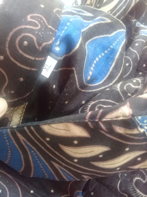 Maura Couple - Sania Ruffle Batik Couple Ori Ndoro Jowi Garansi