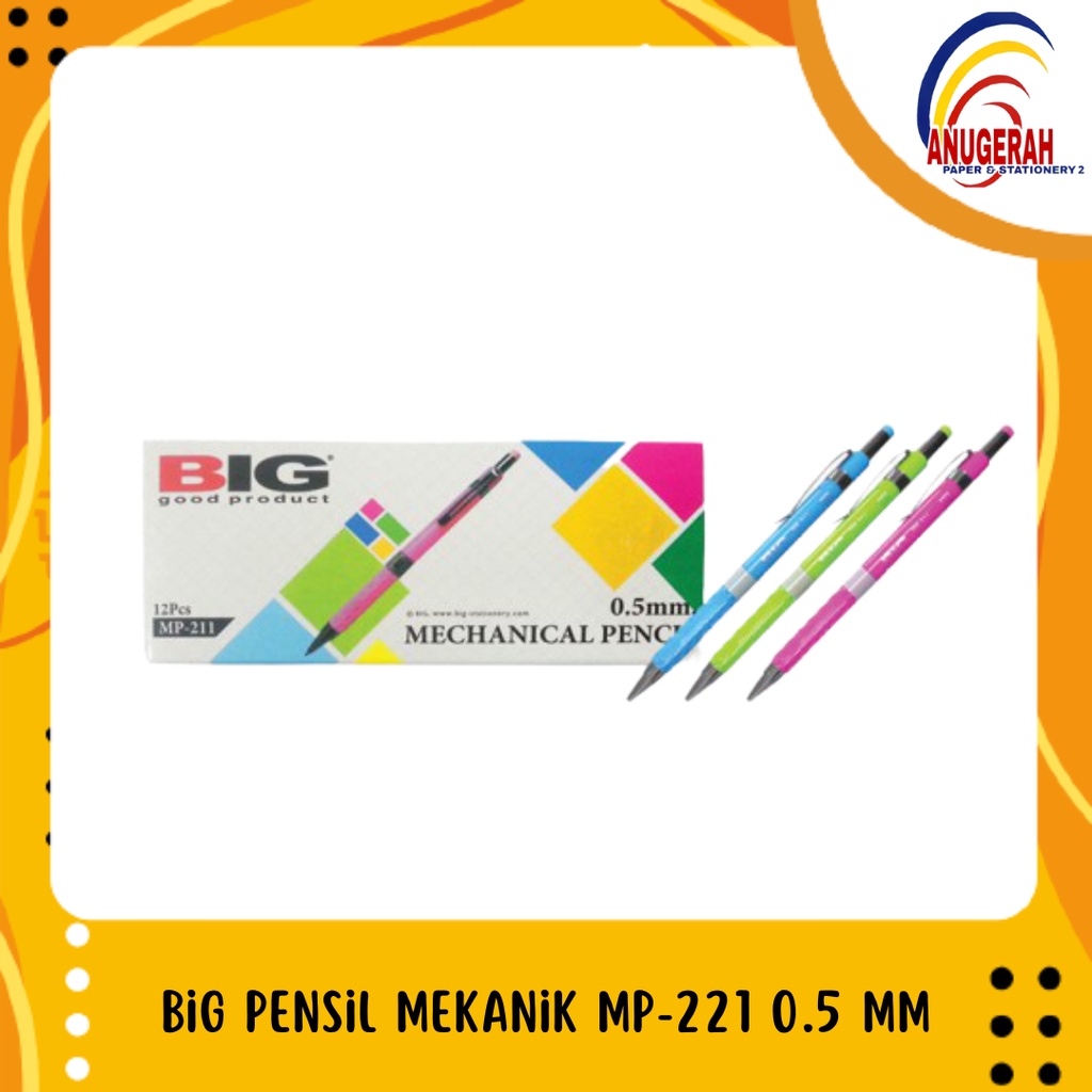 Jual Big Pensil Mekanik Mp Mm Pcs Shopee Indonesia