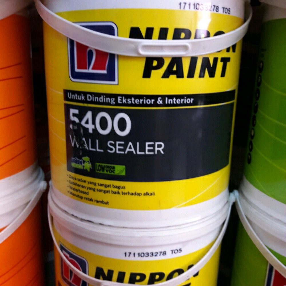 cat dasar wall sealer 5400 nippon paint galon