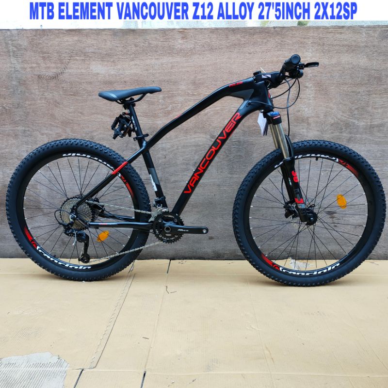 Sepeda Gunung MTB Element Vancouver Z12 Alloy 27'5Inch Rem Hydraulic