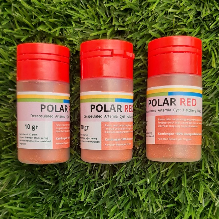 polar red, artemia instan, artemia, telur artemia, artemia bubuk, polar red artemia, artemia polar r