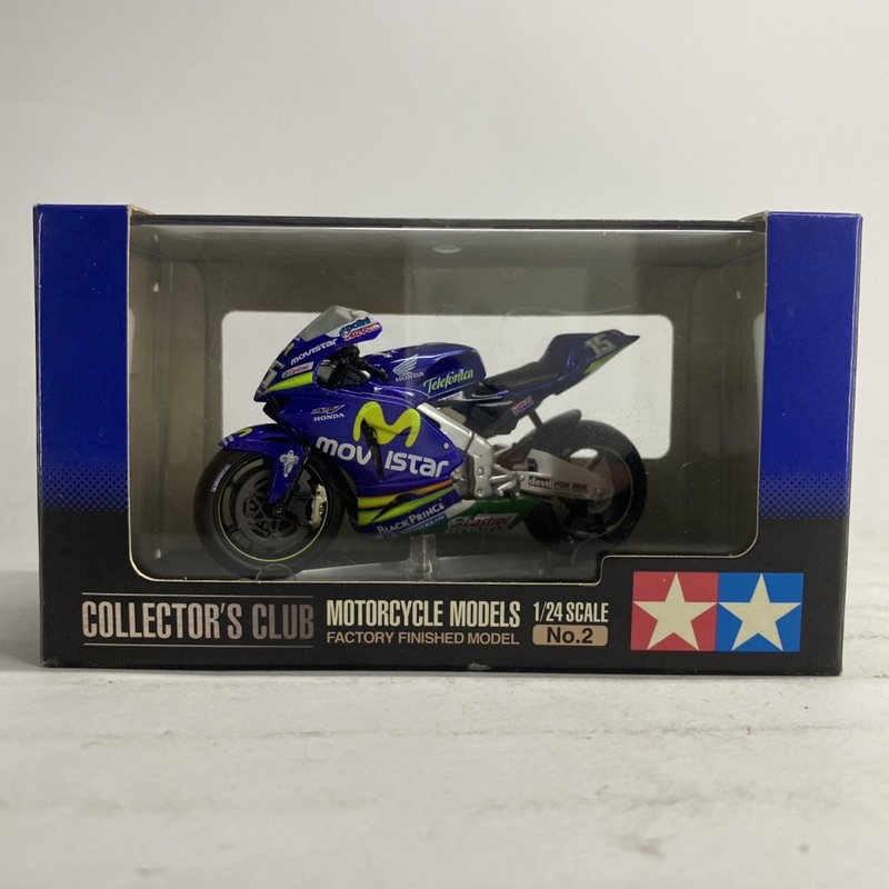 Diecast Tamiya - Team Movistar HONDA RC211V 05 No.15 - TAMIYA 1 :24