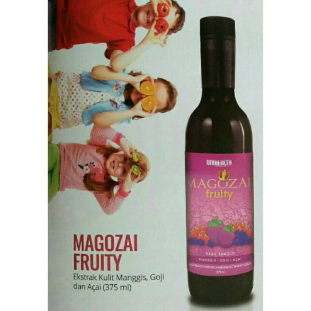 

Magizai Fruity Antioksidan untuk Anak-anak (Manggis, goji berry, açai berry, wortel, akar bit)