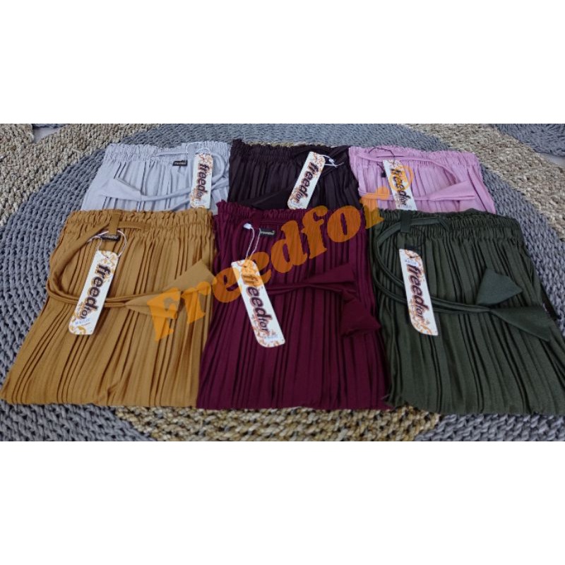 Kulot Plisket Premium Anak | Celana Plisket Anak | Celana Kulot Plisket