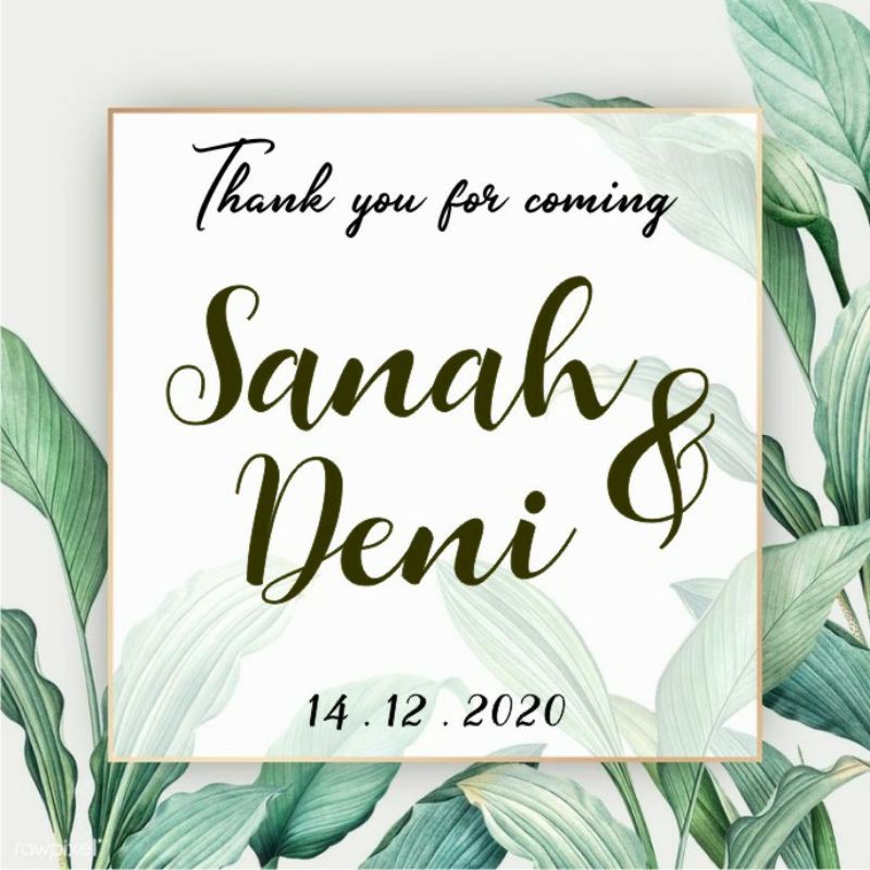 Jual Kartu Ucapan Terimakasih Souvenir | Shopee Indonesia