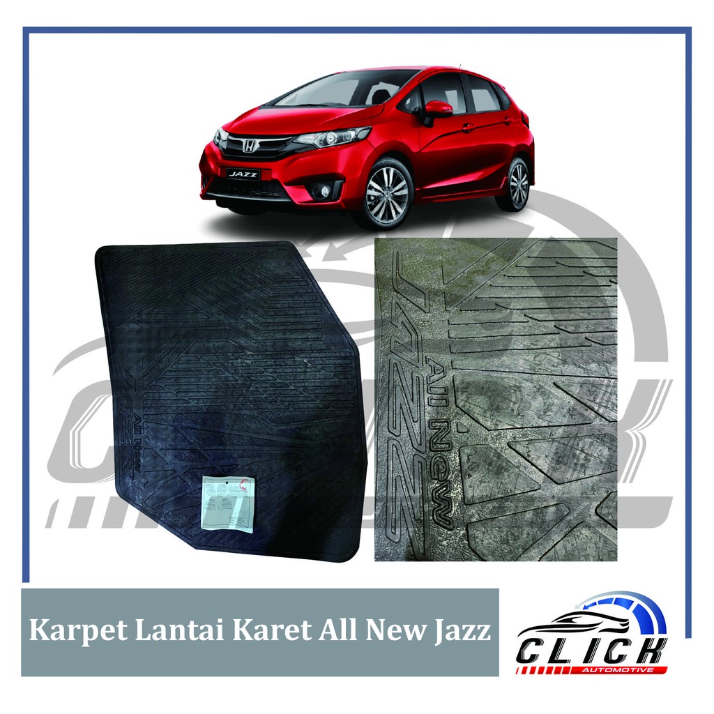 Karpet Lantai Karet Honda Jazz &amp; All New Jazz / Karpet Mobil Karet