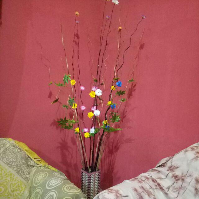 Bunga Bambu Ulir Set Bunga Vass 10 Pcs