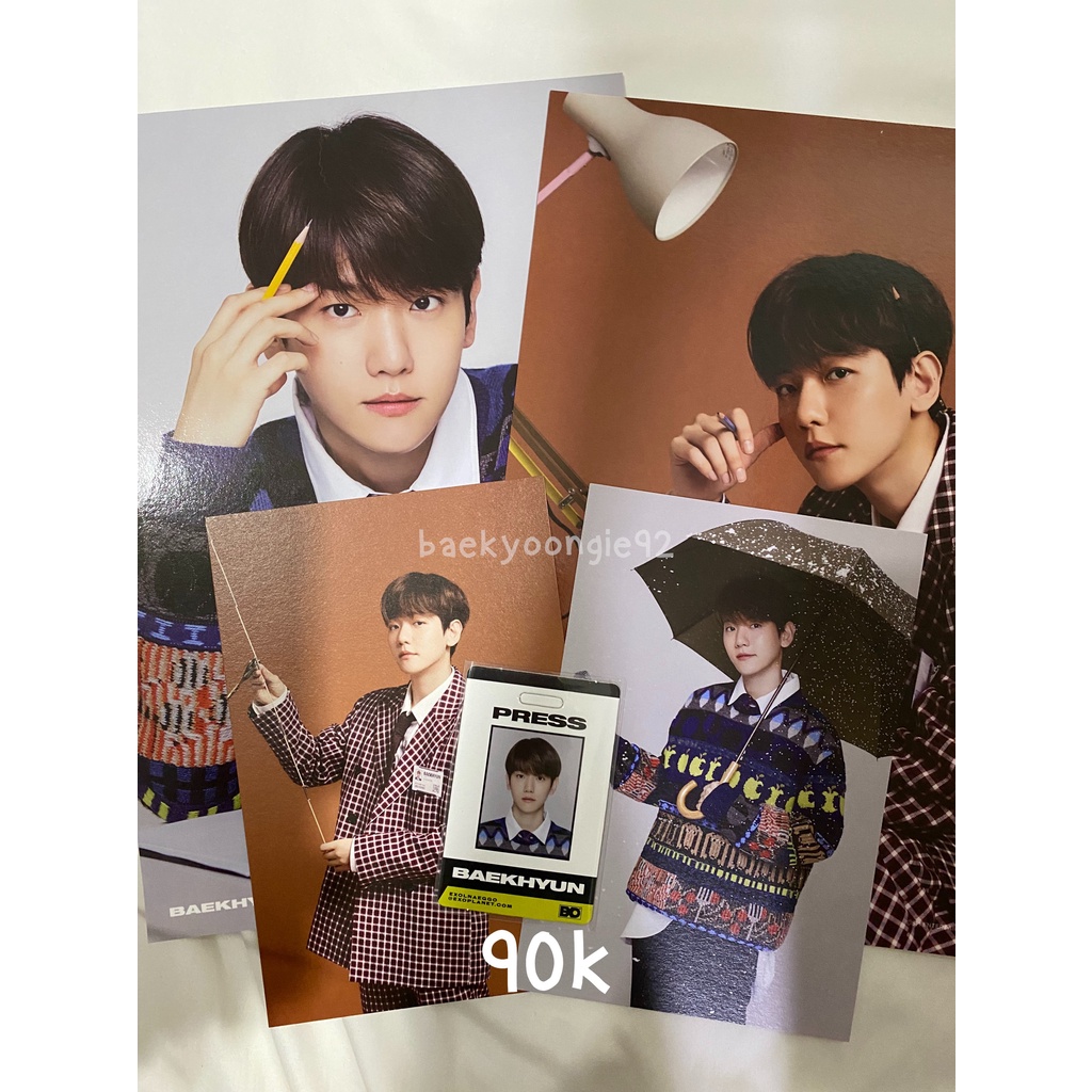 EXO BAEKHYUN SET SEASON'S GREETINGS 2019 2020 2021 & WELKIT 1