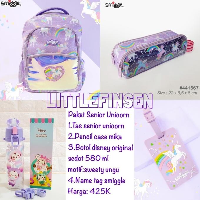 Paket smiggle/smiggle set/set tas anak