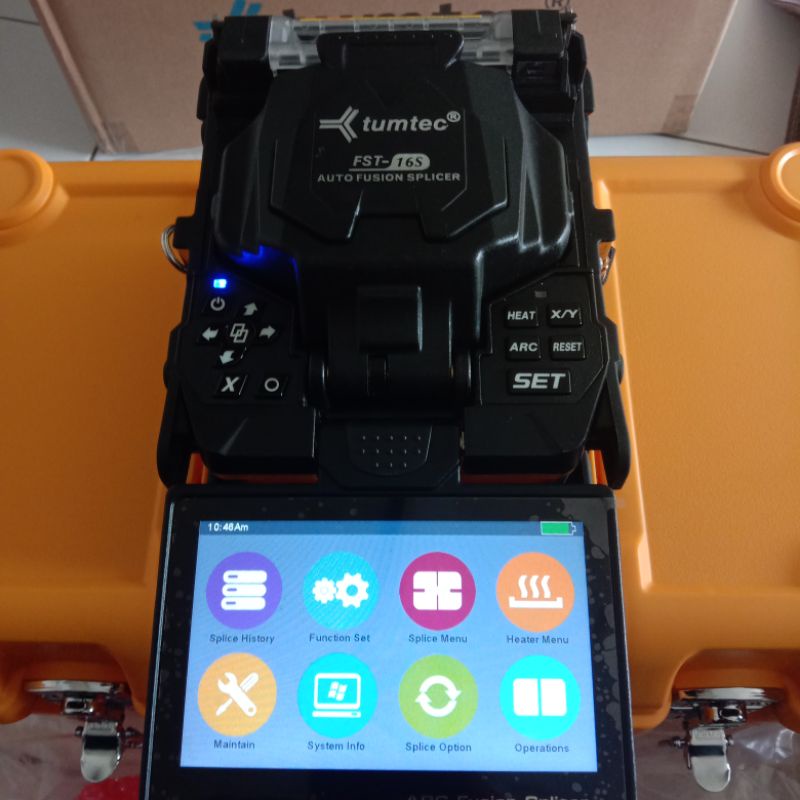 fusion Splicer tumtec 16s/alat sambung fiber optik