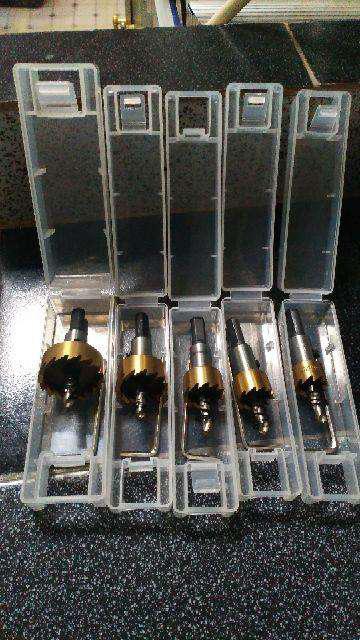 Mata Bor Carbide Tip Wood Metal Hole Cut 5 Pcs