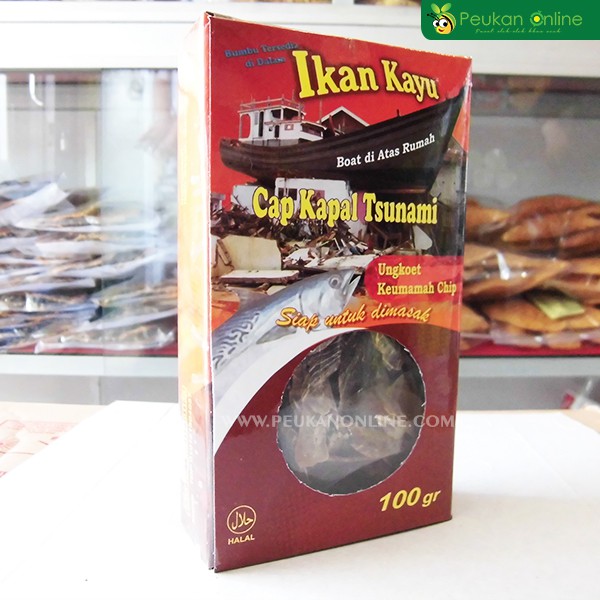 

Ikan Kayu Keumamah Khas Aceh 100 gram - Makanan Khas Aceh Cap Kapal Tsunami