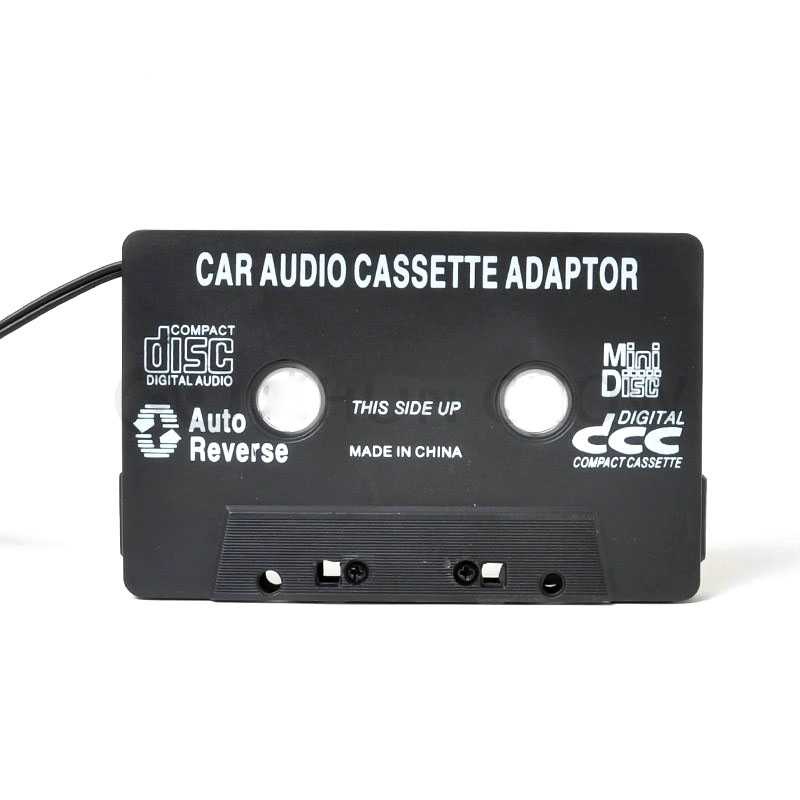 AutolLader Konverter Kaset Tape Mobil ke 3.5mm - 6883-Hitam