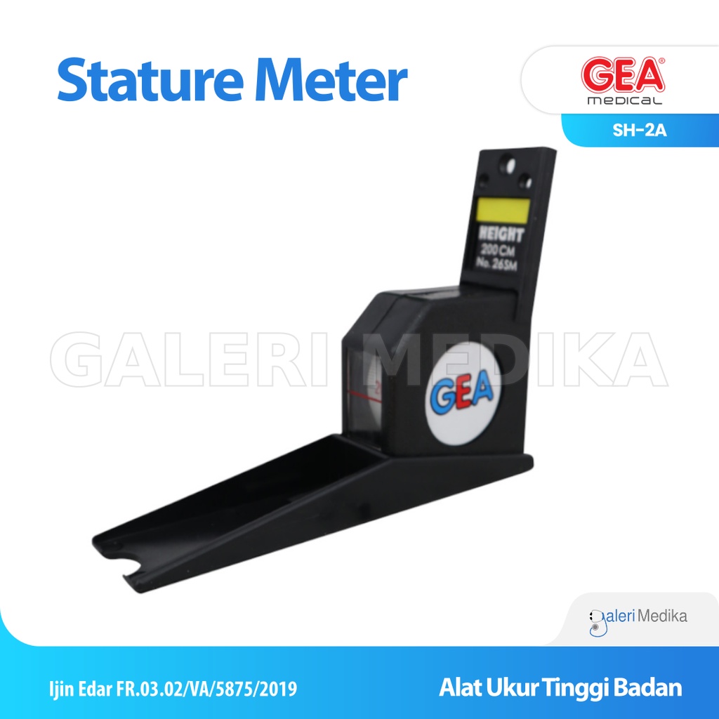 Stature Meter / Alat Ukur Tinggi Badan 2 meter