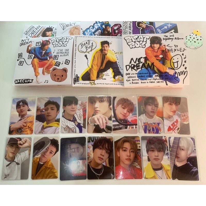 READY STOCK NCT DREAM DIGIPACK ALBUM DIGIPACK REPACKAGE BEATBOX NEW SCHOOL YOUNG STAR PC MIXTAPE CAR