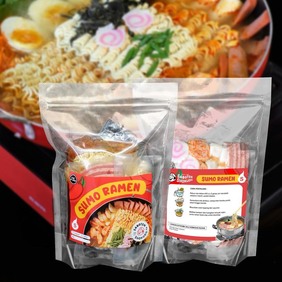 

㊫X Sumo Ramen Instan Halal by Saboten I Mie Instan Siap Masak BEST SELLER 2395 ✦