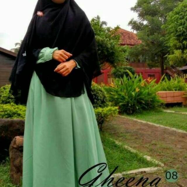 Shafeeya gamis Polos Gheena