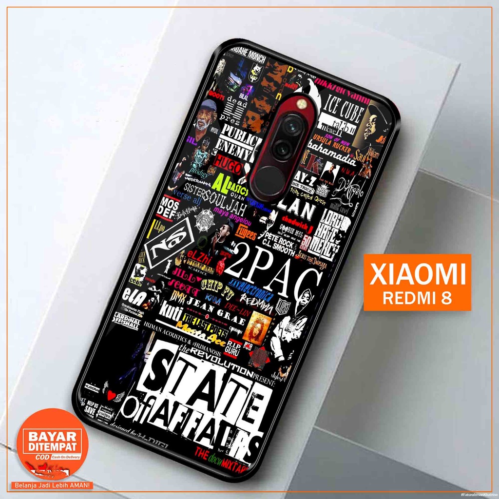 Sukses Case Xiaomi Redmi 8 - Hardcase 2D Glossy Xiaomi Redmi 8 - Silikon Hp Xiaomi  - Silicon Hp Xia