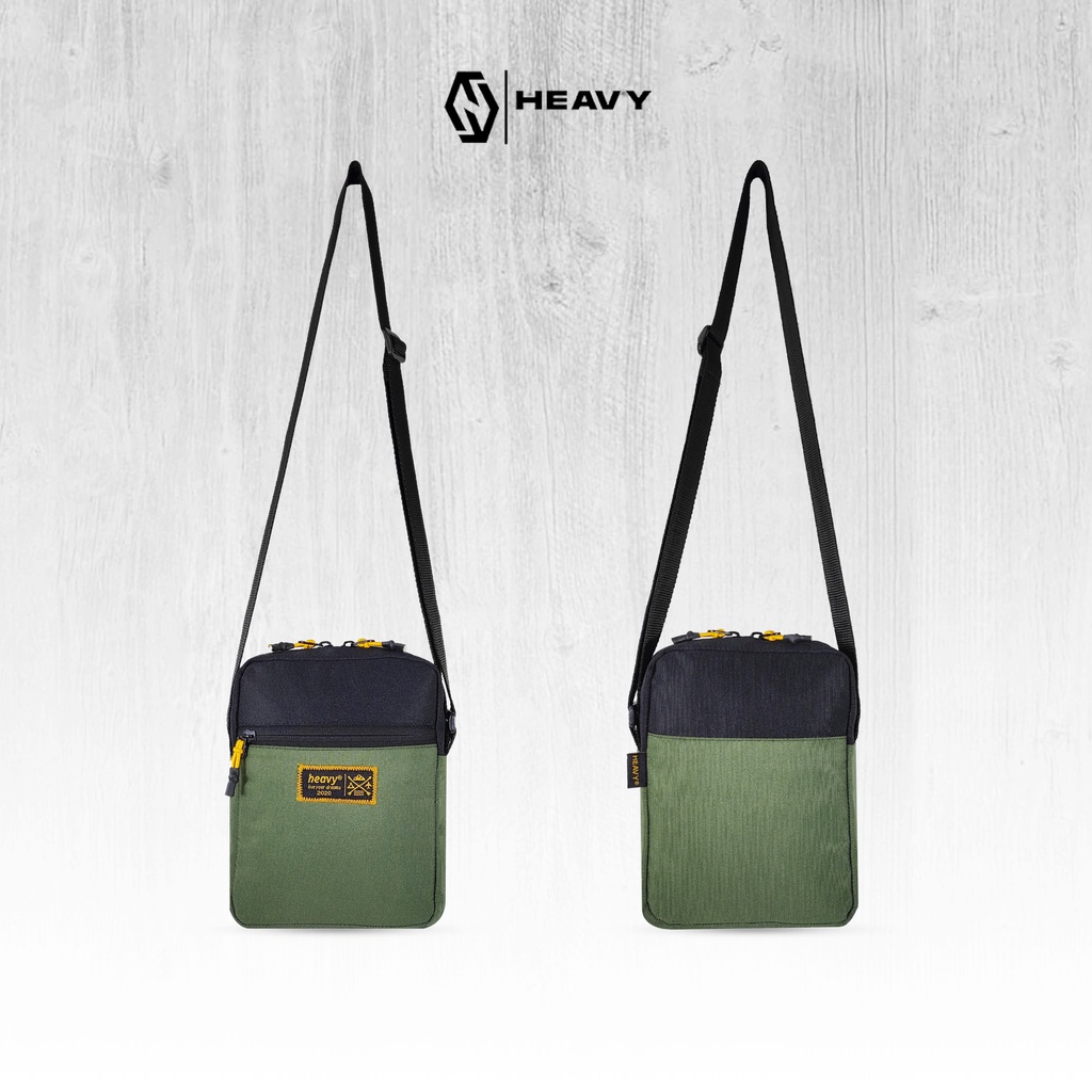 Tas Slingbag Pria Casual Heavy Premium . Tas Selempang Heavy . Tas Selempang Pria