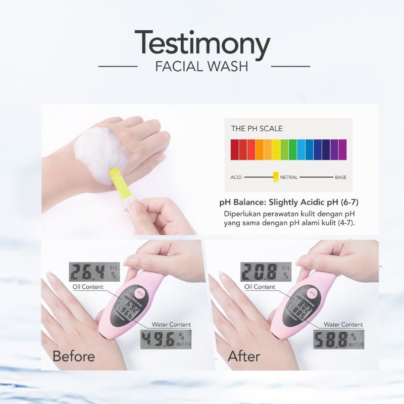 You Basic Skin Care Simply Fresh and Bright Facial Wash 60g &amp; Hy Amino Facial Wash Anti Acne | Oil Control | Brightening | Hydrating 100g