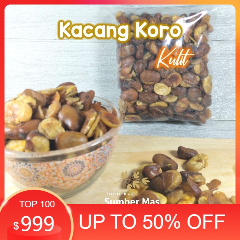 

Makanan Ringan KACANG KORO KULIT / KACANG KORO KULIT SPESIAL / KILOAN 250 GR Terima kasih,,, Thanks