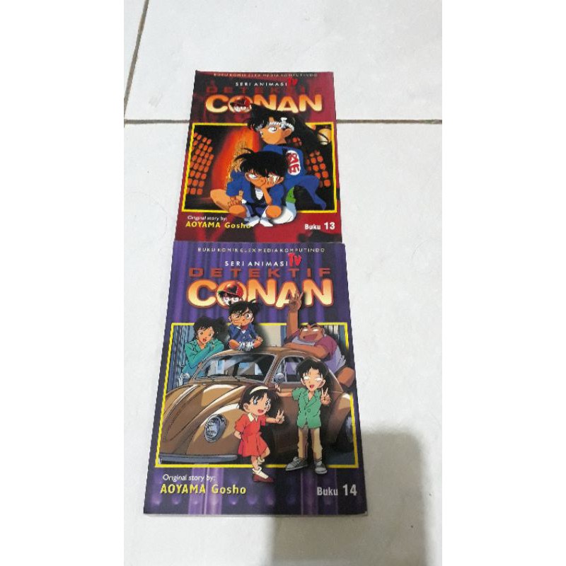 Detective Conan edisi animasi TV - buku komik bekas second full colour